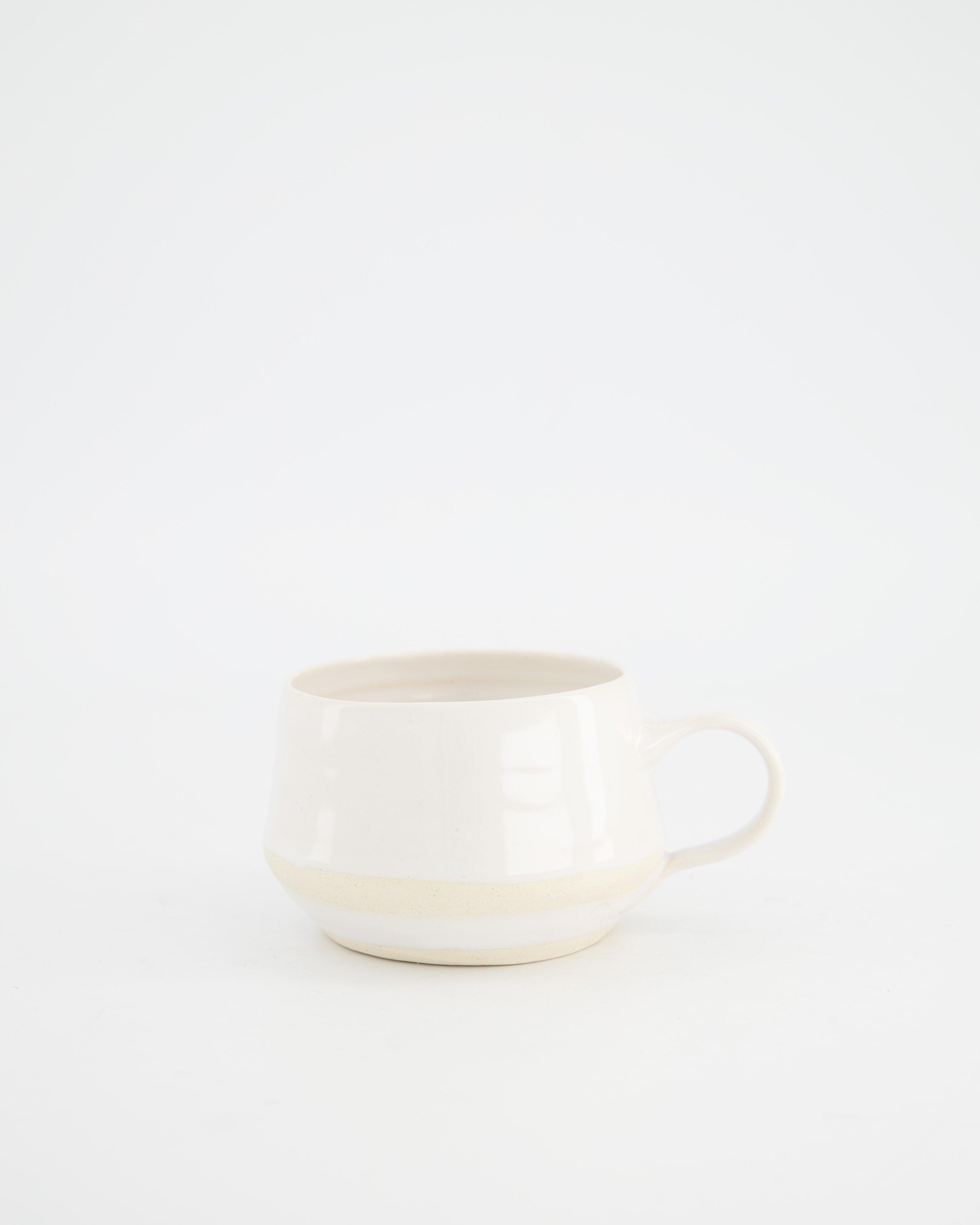Wonki Ware Squat Mug -  White