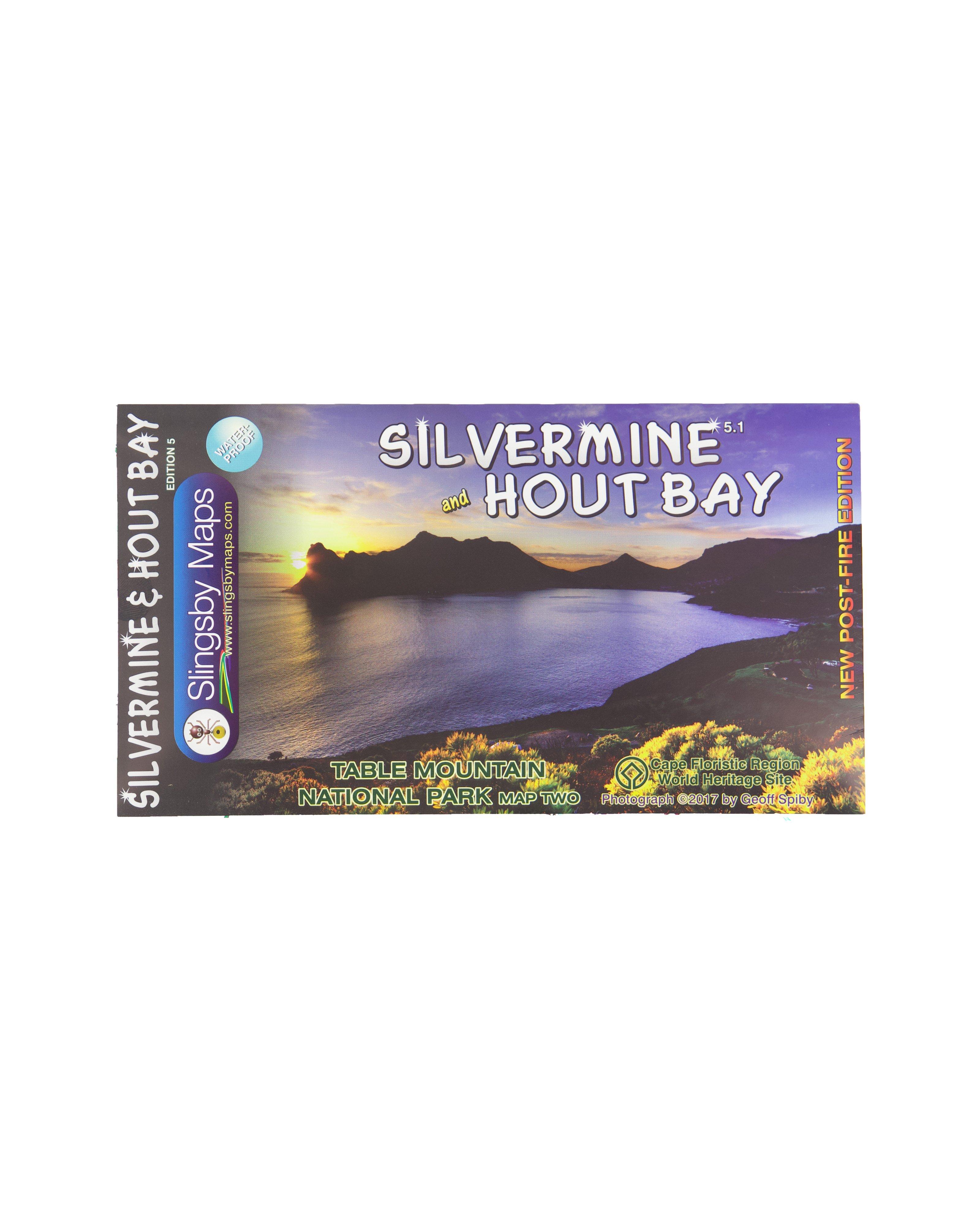 Slingsby Silvermine and Hout Bay Map -  No Colour