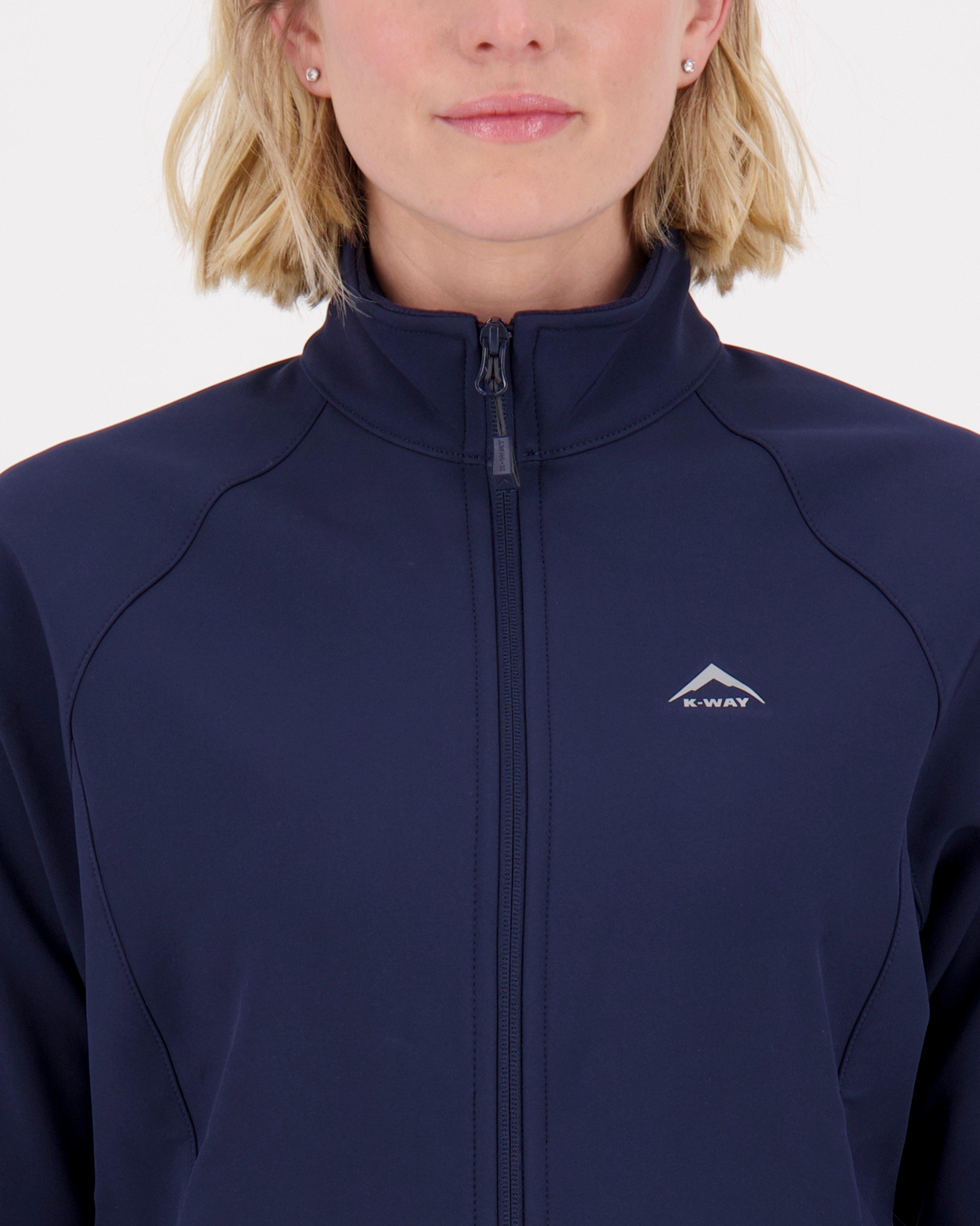 K-Way Women's Mira Eco Softshell Jacket -  Navy