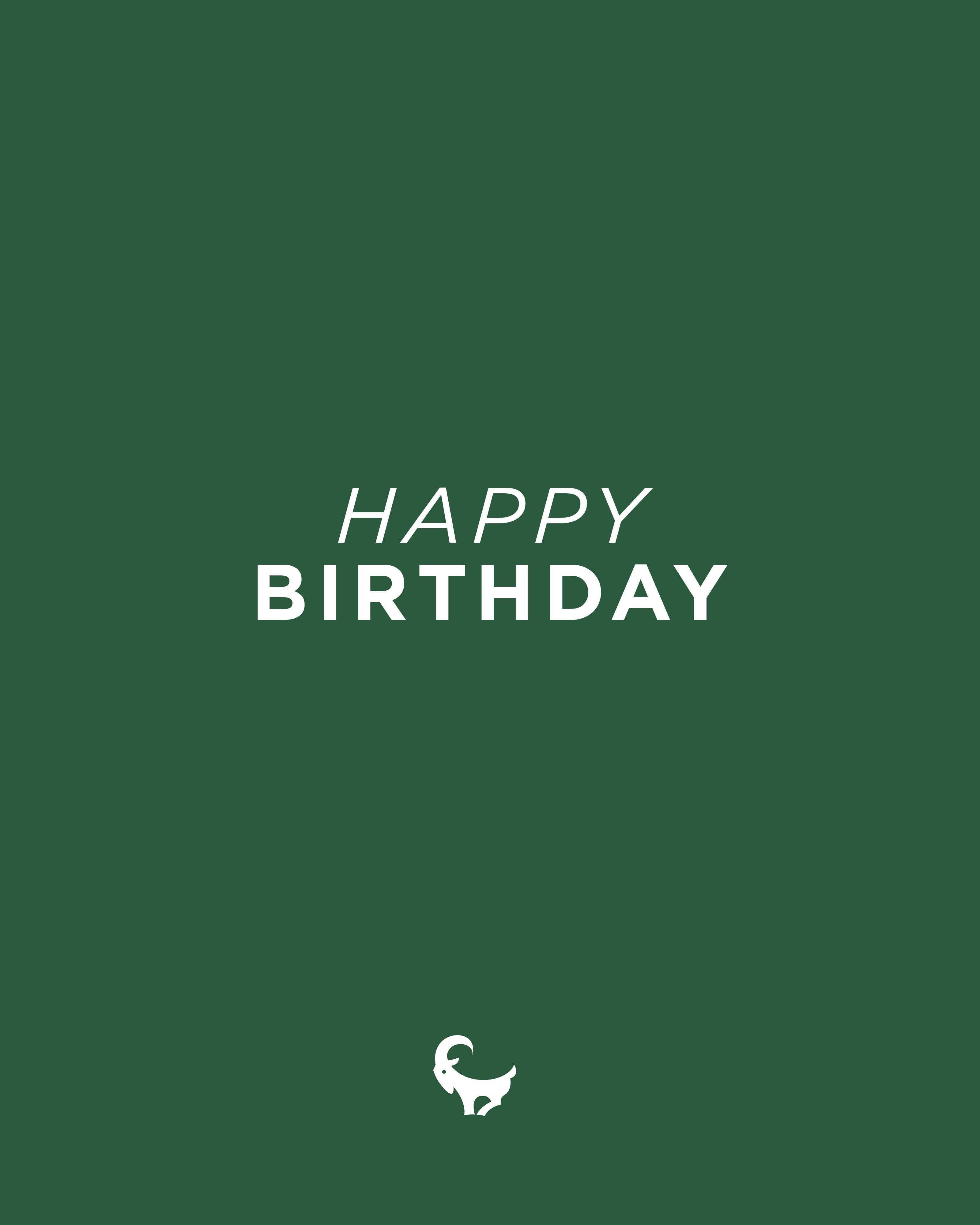 Gift Card - Happy Birthday -  