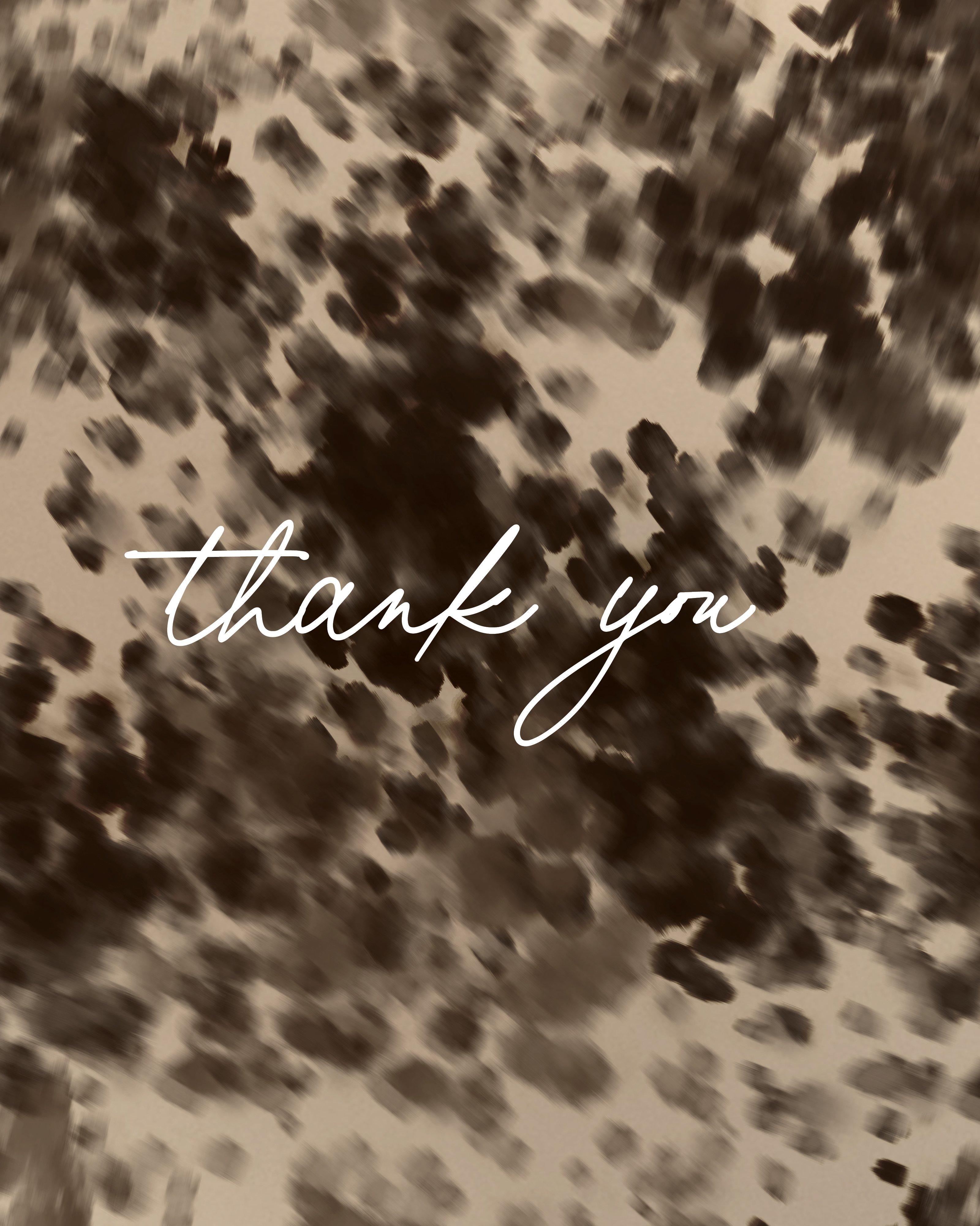 Gift Card - Thank You -  