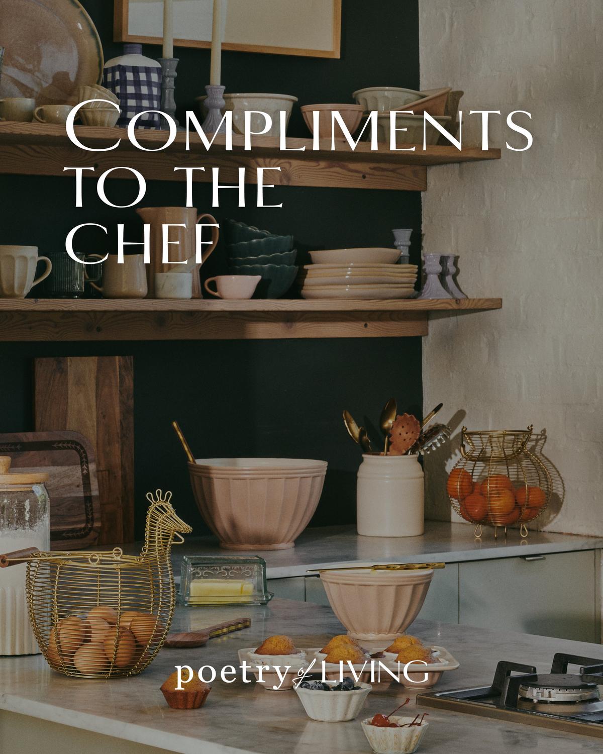Gift Card - Compliments To The Chef -  