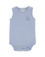 Babies 2-Pack Skyway Grow Vests  -  cloudblue