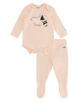 Baby Girls Whimsical Grow Set -  palepink
