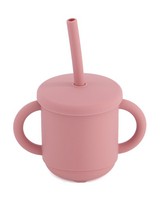 Silicone Rose Sippy Cup -  rose