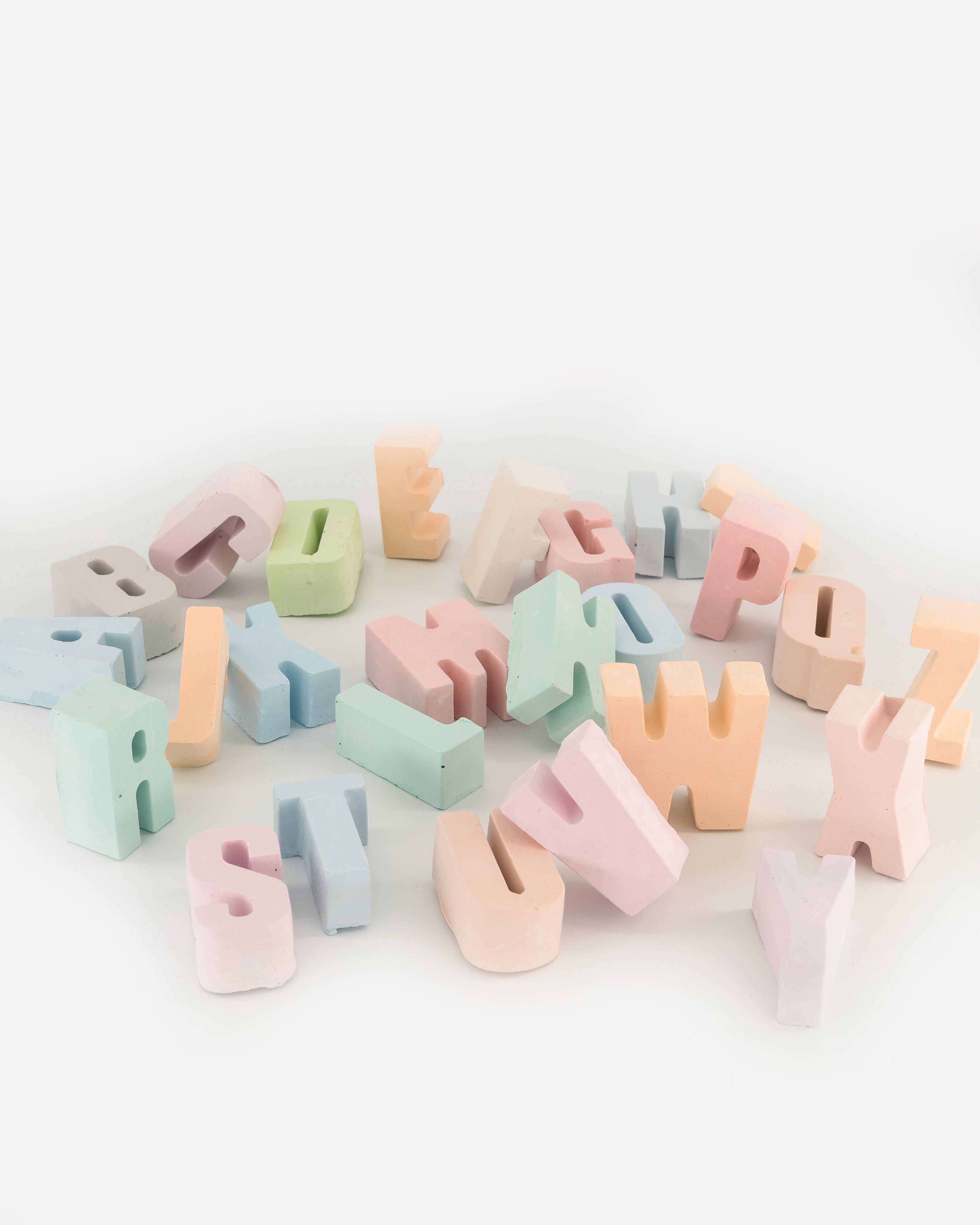 Kids Alphabet Chalk Set