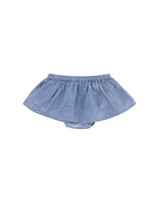 Baby Girls Savanna Denim Bloomer Skirt -  midblue