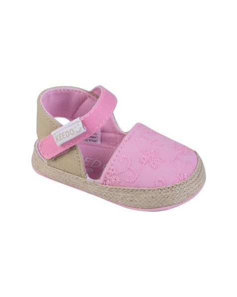 Baby Girls Maisie Anglaise Espadrille -  pink