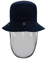 Babies Protective Navy Corduroy Bucket Hat -  navy