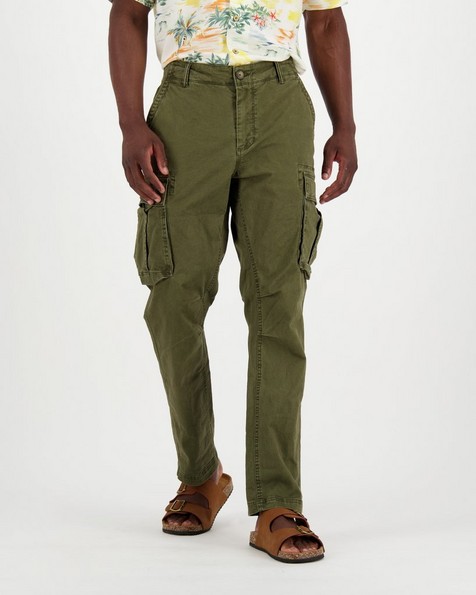 Men's Arian Utility Pants -  olive