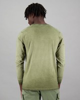Men's Henderson Long Sleeve Standard Fit T-Shirt -  olive