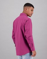 Men's Cesar Regular Fit Shirt -  berry