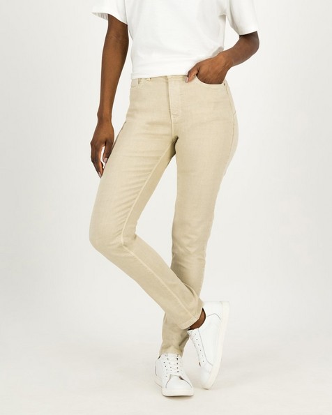 Women's Celeste Skinny Fit Pants -  brown