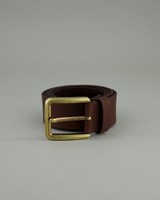 Men's Echo Branded Belt -  brown