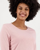 Women's Elise Long Sleeve T-Shirt -  dustypink