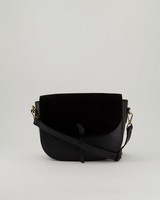 Women's Tundra Leather Bag -  black