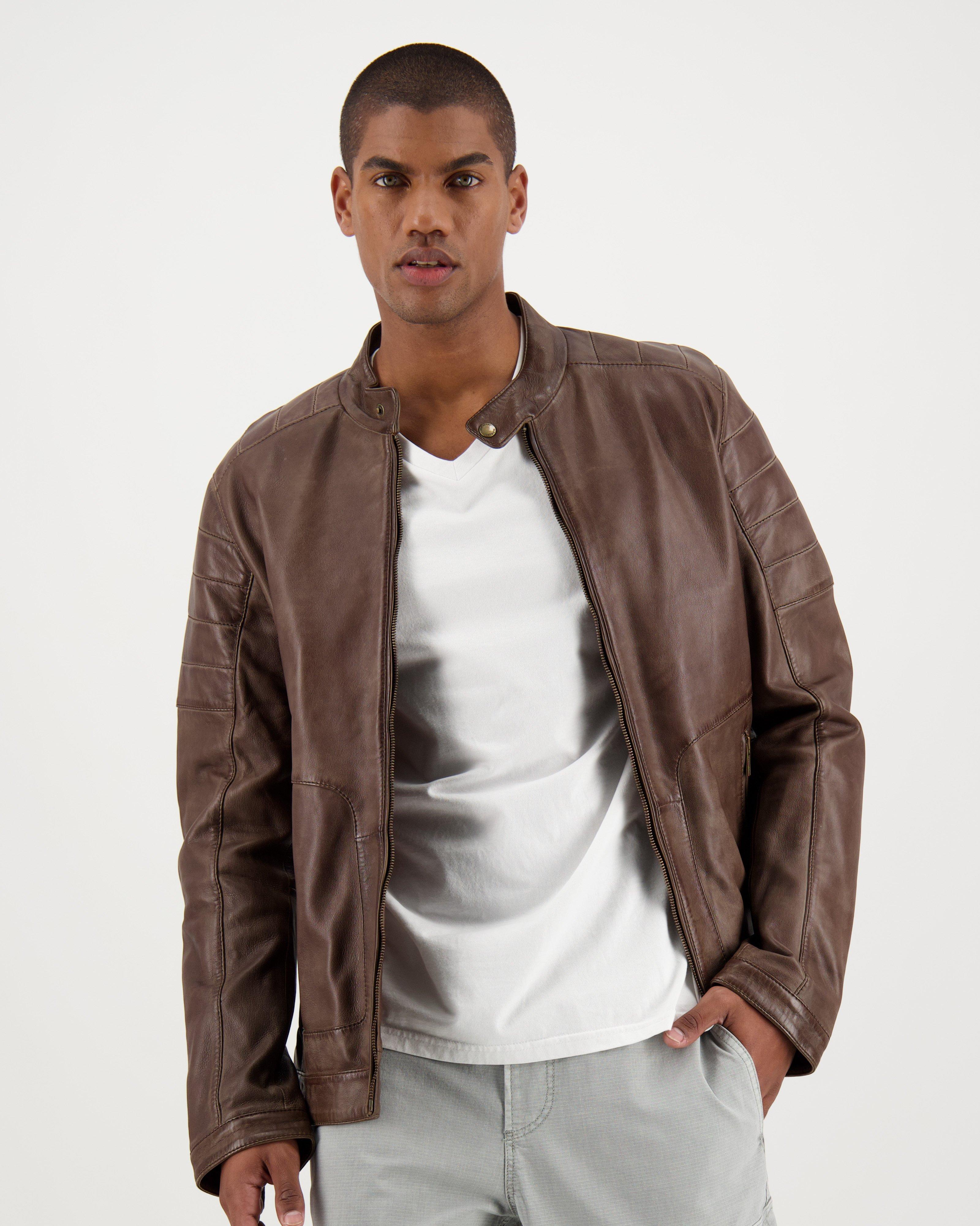 Men's Cam Leather Jacket