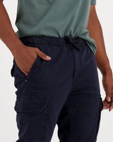 Men's Declan Utility Pants -  navy