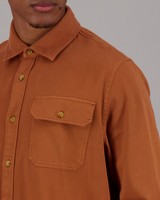 Men's Karl Regular Fit Shacket -  orange