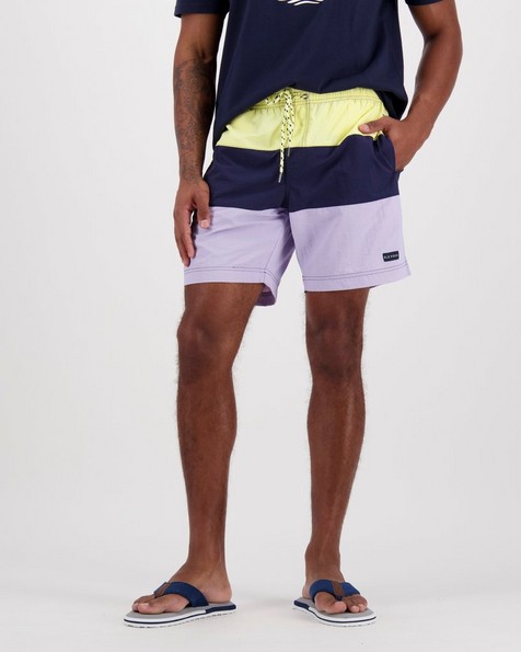 Men's James Swim Shorts -  lilac