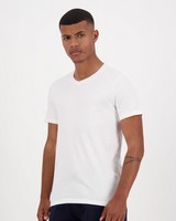 Men's 2-Pack V-Neck T-Shirts -  white