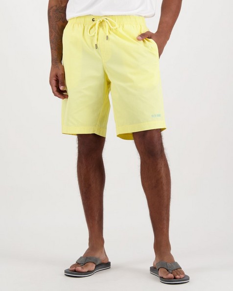 Men's Gideon Swim Shorts -  yellow
