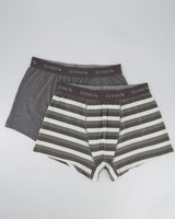 Men's 2-Pack Stripe Underwear  -  lightgrey