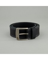 Men's Saul Leather Belt -  black