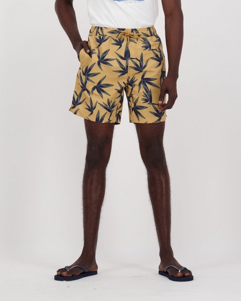 Men's Connor Swim Shorts -  yellow