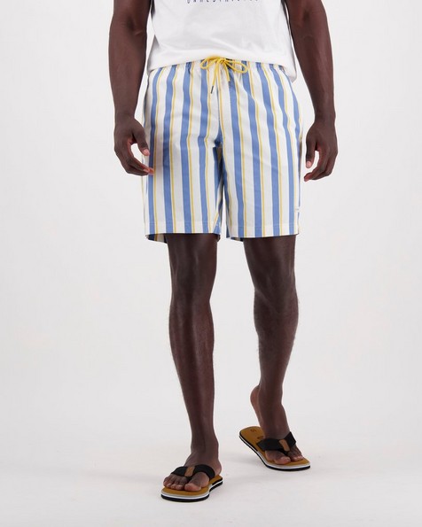 Men's Reuben Swim Shorts -  yellow