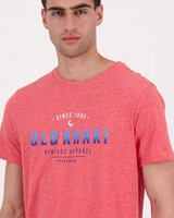 Men's Kabelo Standard Fit T-Shirt -  coral