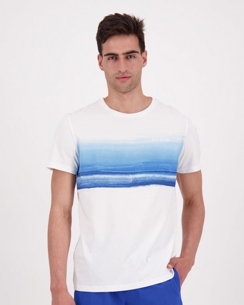 Men's Lewis Standard Fit T-Shirt -  white