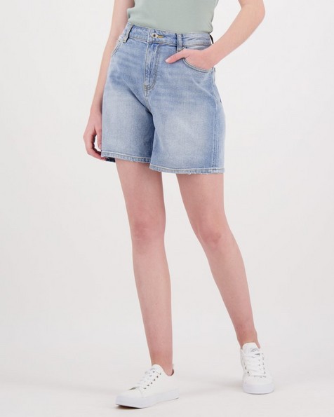 Women's Millie Denim Shorts -  lightblue