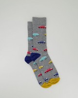 Men's Gordy Car Sock -  grey