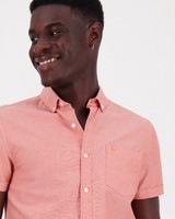 Men's Ethan Slim Fit Shirt -  orange