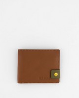 Men's Phoenix Pebbled Leather Wallet -  tan