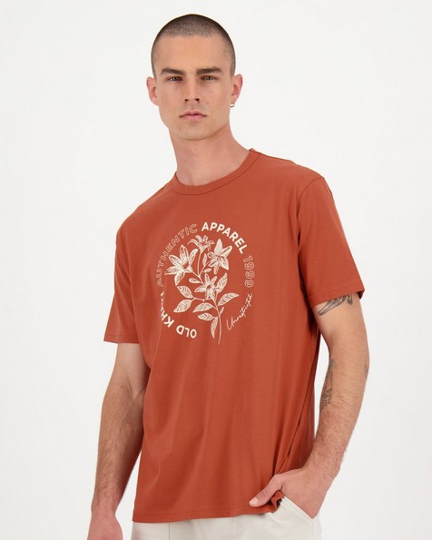 Men's Will T-Shirt -  orange