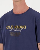 Men's Frank Relaxed Fit T-Shirt -  navy