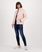 Amber Puffer Jacket -  pink