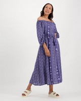 Women's Kinsley Dress -  indigo