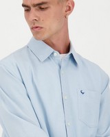 Jamie Regular Fit Oxford Shirt -  lightblue