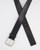 Men's Rodney Side Stitched Belt -  black
