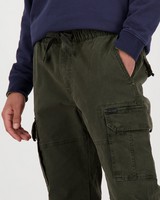 Men's Declan Utility Pants -  darkolive