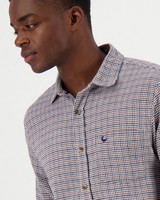 Men's Avery Regular Fit Shirt -  brown