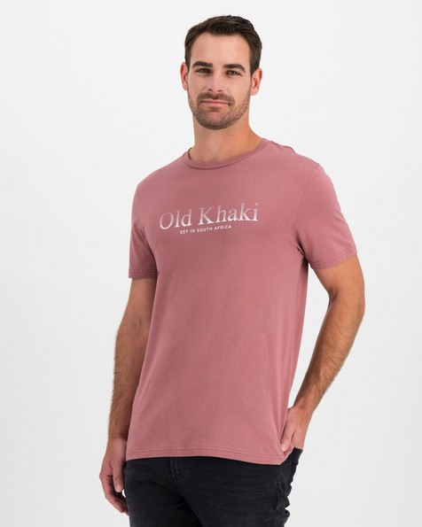 Men's Colby Standard Fit T-Shirt -  pink