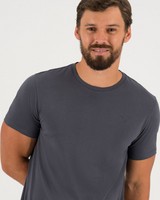 Men's Nick Standard Fit T-Shirt -  charcoal