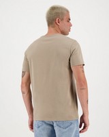 Men's Nick Standard Fit T-Shirt -  brown
