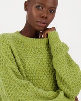 Women’s Jane Textured Pullover -  green