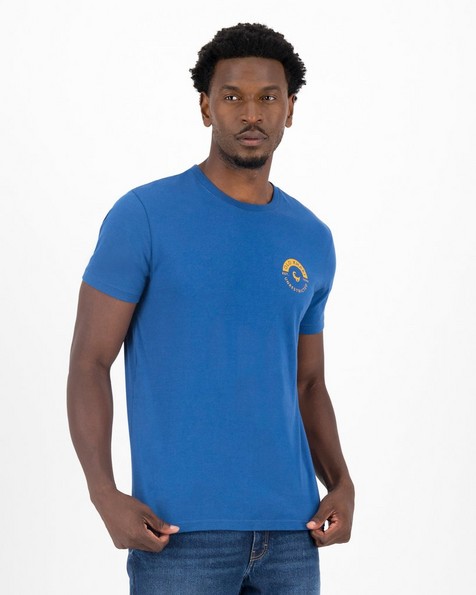 Men's Rich Standard Fit T-Shirt -  blue
