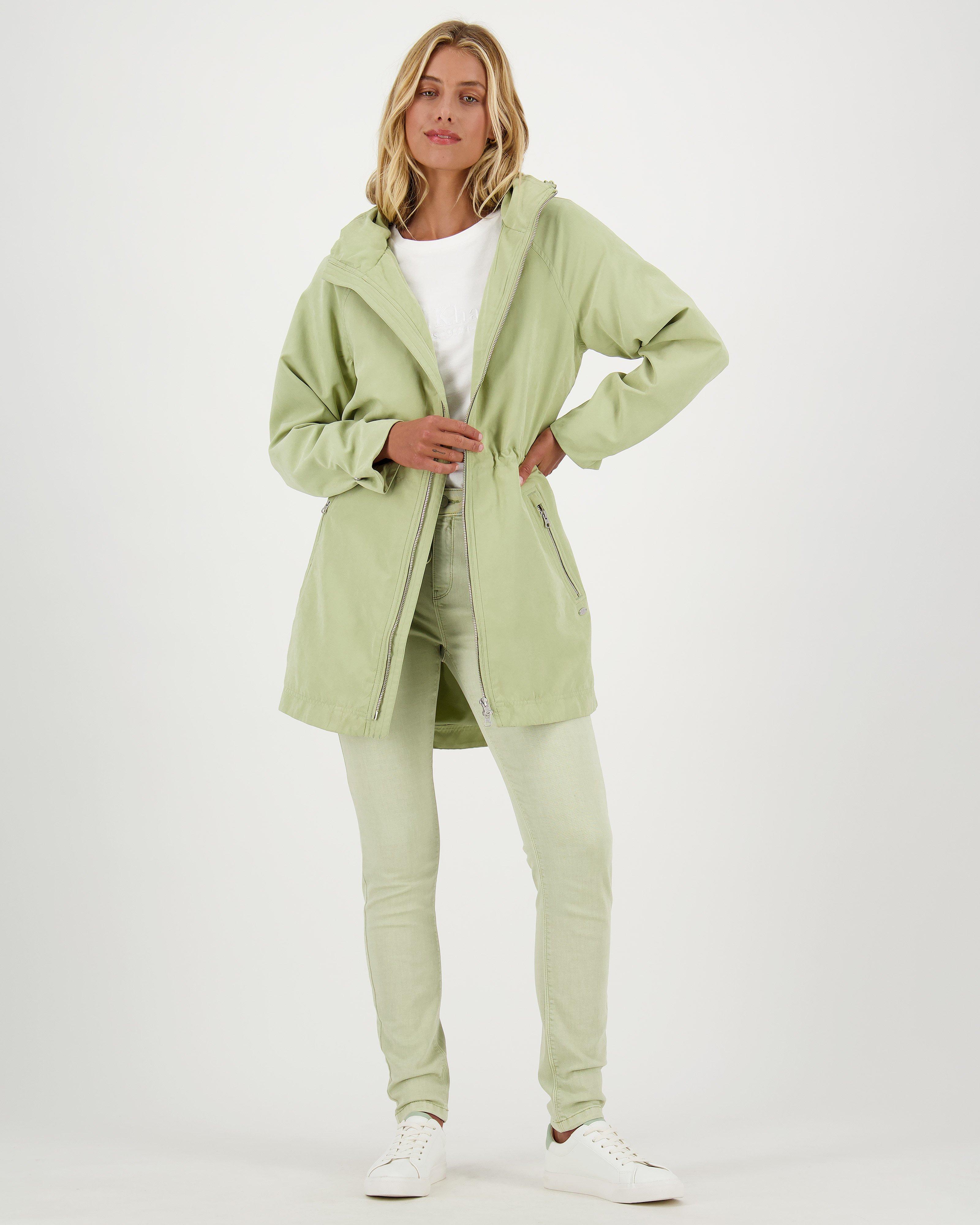 khaki parka women